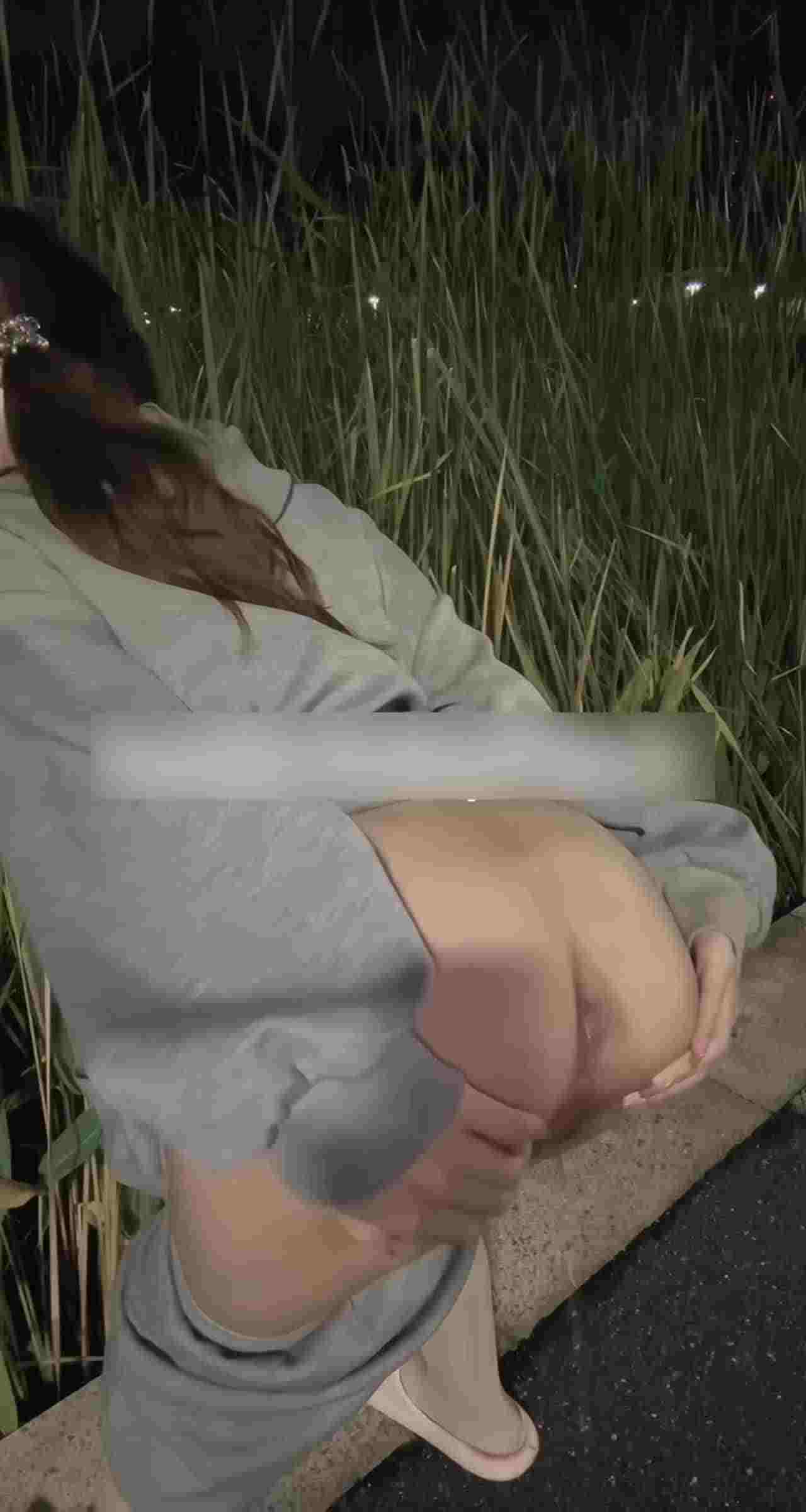  双马尾小母狗户外尿尿 的剧照2